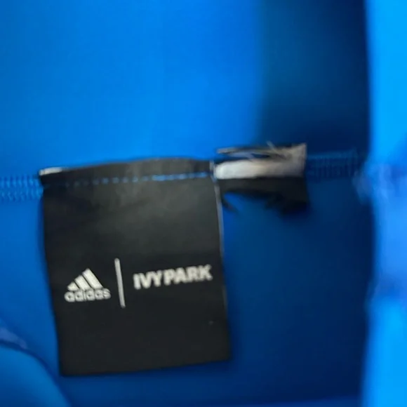 New Ivy Park Adidas Blue Long Sleeve Top and Leggings Set - Picture 8 of 8
